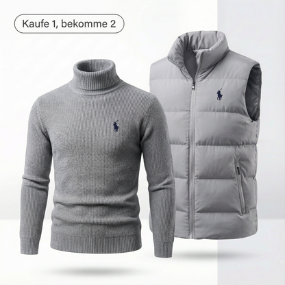 Ralph Lauren Weste + Gratis Pullover