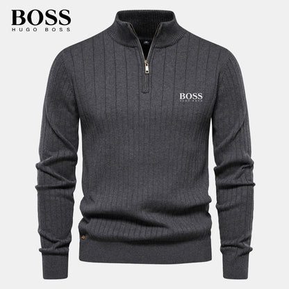 Reißverschluss-Pullover BOSS