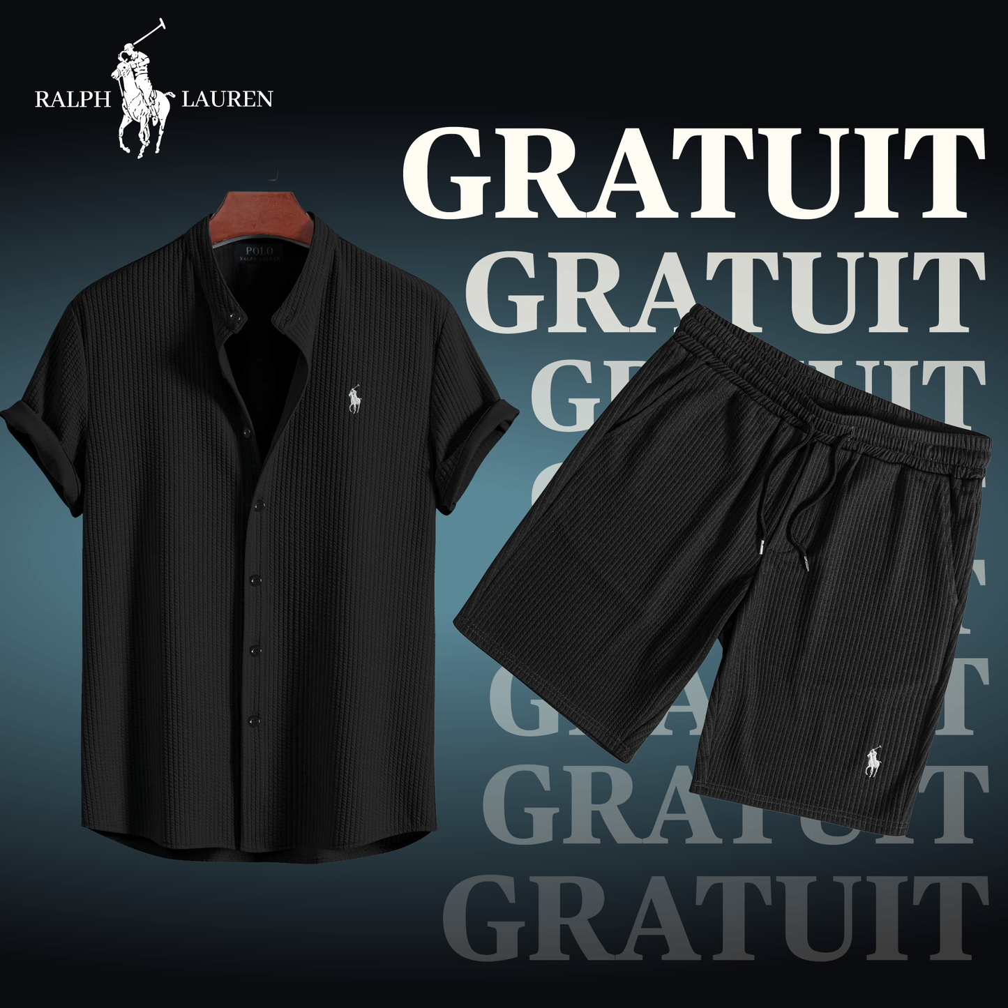 OFFRE D'ÉTÉ (CHEMISE ACHETÉE = SHORT OFFERT)